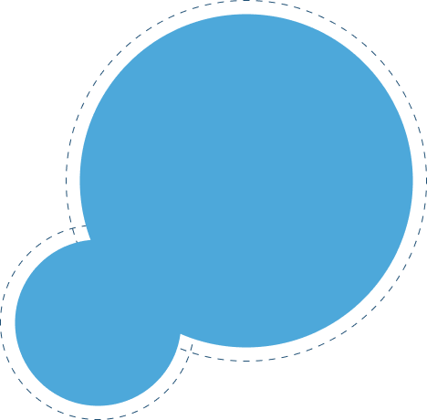 Decorative blue background